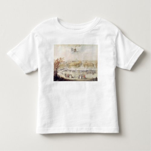 View of the Gardens and the Chateau of Versailles Toddler T_shirt