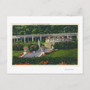 View of the Gardens at Yaddo Postcard
