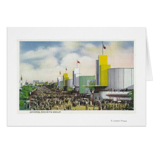 View of the General Exhibits Group Cards (Front Horizontal)