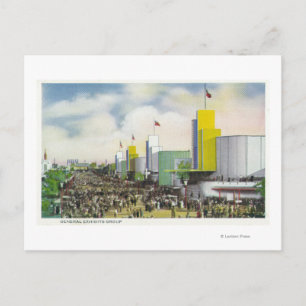 View of the General Exhibits Group Postcard