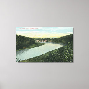 View of the Genesee River Canvas Print