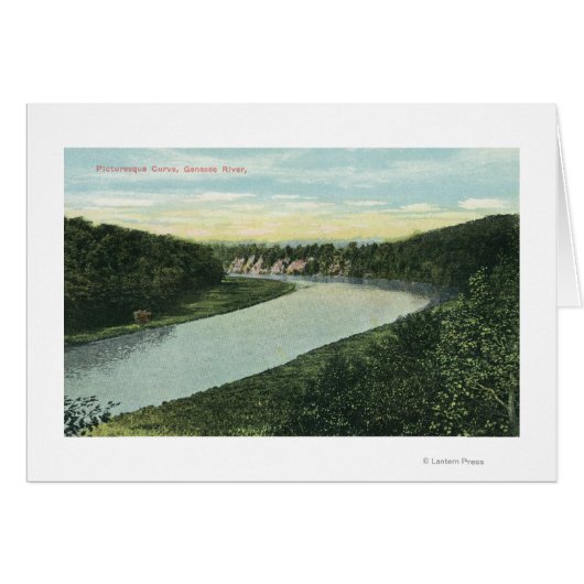 View of the Genesee River Cards (Front Horizontal)