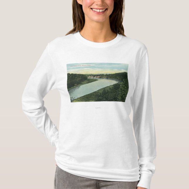 View of the Genesee River T-Shirt (Front)