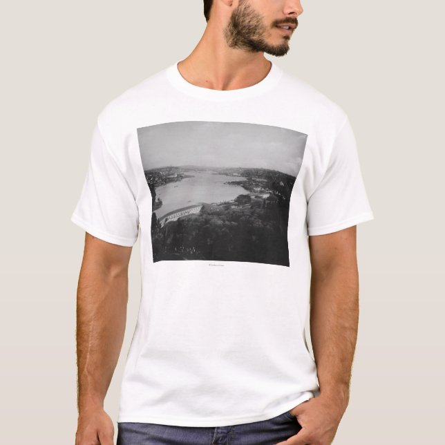 View of the Golden Horn from Eyup Photograph T-Shirt (Front)