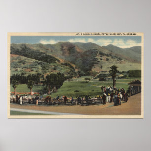 View of the Golf Course Poster