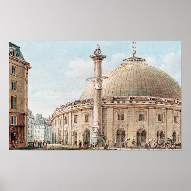 View of the Grain Market Poster (Front)