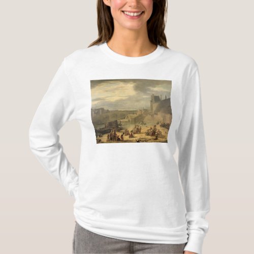 View of the Grand Gallery of the Louvre T_Shirt