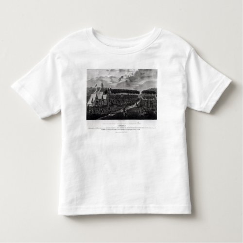 View of the Great Treaty Held at Prairie du Toddler T_shirt