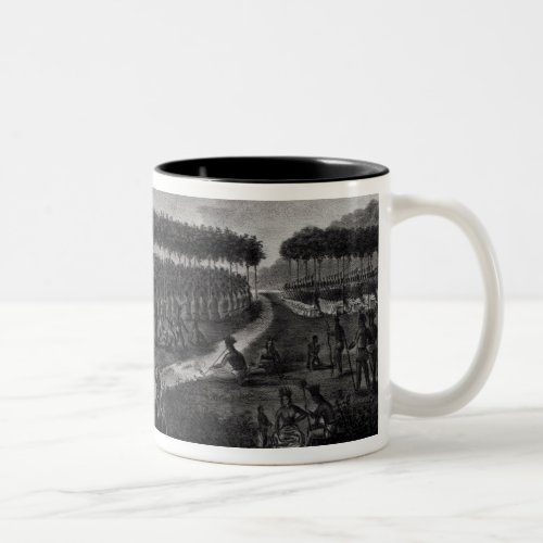 View of the Great Treaty Held at Prairie du Two_Tone Coffee Mug