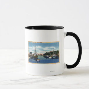 View of the Harbor, Martha's Vineyard Mug