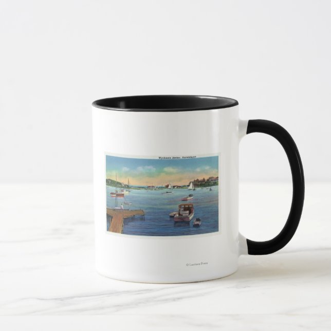 View of the Harwichport Wychmere Harbor Mug (Right)