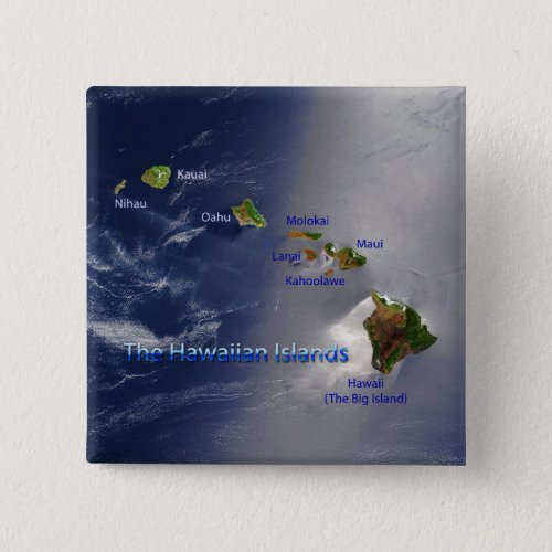 View of the Hawaiian Islands Button