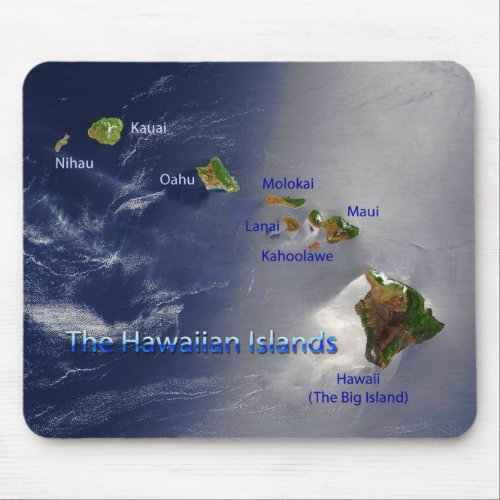 View of the Hawaiian Islands Mouse Pad
