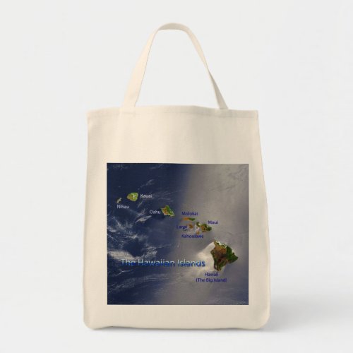 View of the Hawaiian Islands Tote Bag