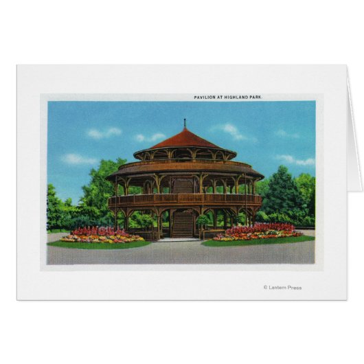 View of the Highland Park Pavilion Cards (Front Horizontal)