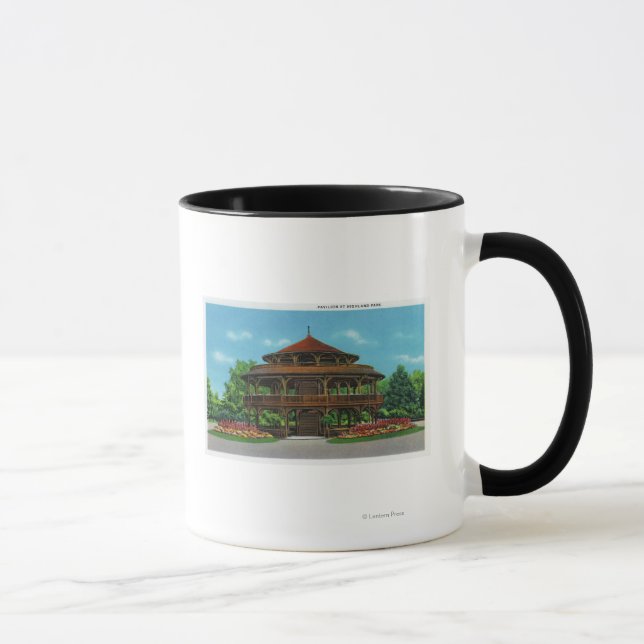 View of the Highland Park Pavilion Mug (Right)