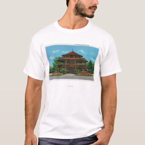 View of the Highland Park Pavilion T_Shirt