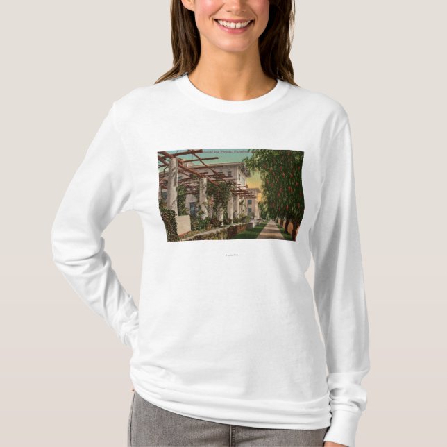View of the Hotel Maryland & Pergola T-Shirt (Front)