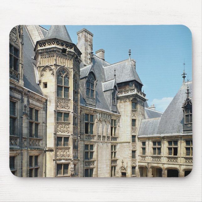 View of the interior courtyard, 1443-51 mouse pad (Front)