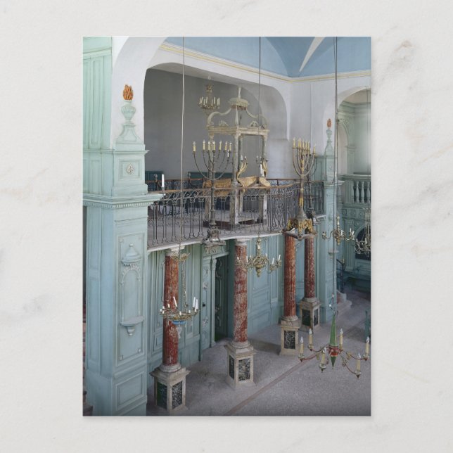 View of the interior of the Cavaillon Postcard (Front)