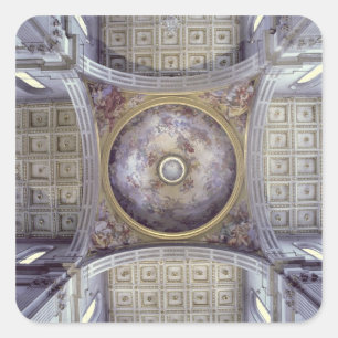 View of the interior of the cupola, built in 1425- square sticker