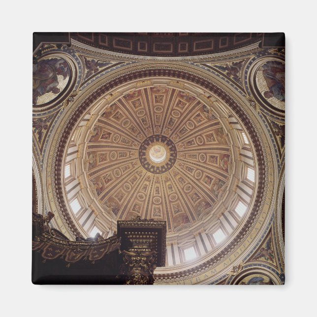 View of the interior of the dome magnet (Front)