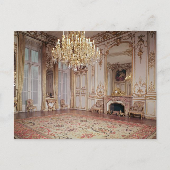 View of the interior of the Grand Salon Postcard (Front)