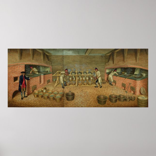 View of the Interior of the Laboratory Poster (Front)