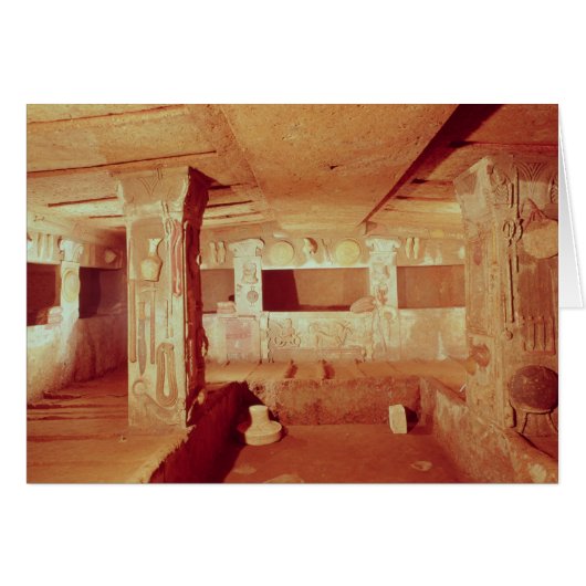 View of the Interior of the Tomb Cards (Front Horizontal)