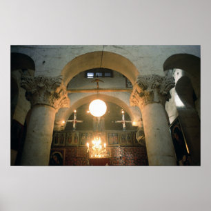 View of the interior poster
