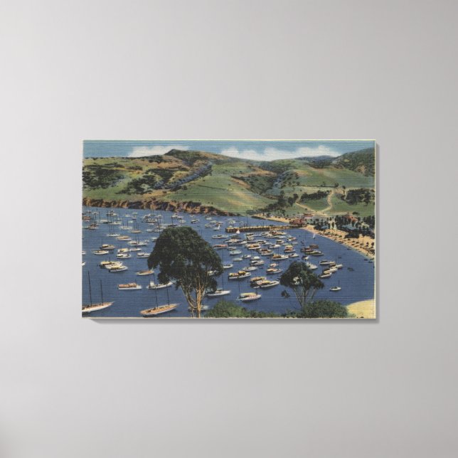 View of the Isthmus Harbor Canvas Print (Front)