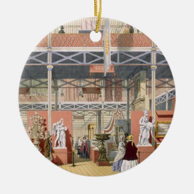 View of the Italy section of the Great Exhibition Ceramic Ornament (Front)