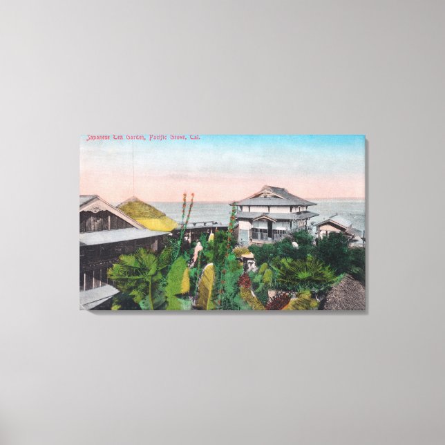View of the Japanese Tea Garden Canvas Print (Front)