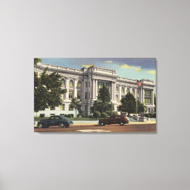 View of the Kern County Court House Canvas Print (Front)