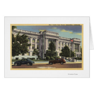 View of the Kern County Court House Cards