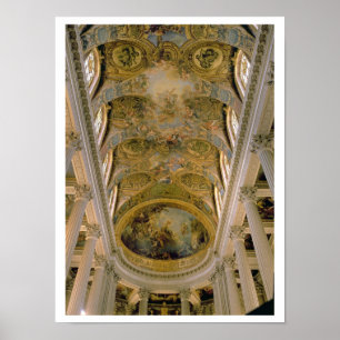 View of the King's Gallery and vaulted ceiling dep Poster