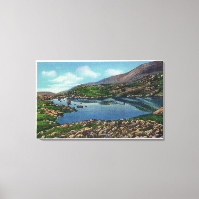 View of the Lake of the Clouds Canvas Print (Front)