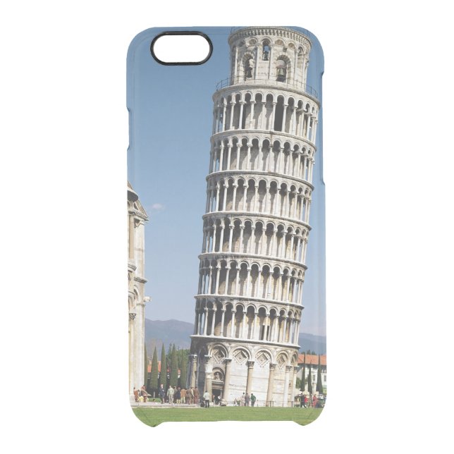 View of the Leaning Tower Uncommon iPhone Case (Back)