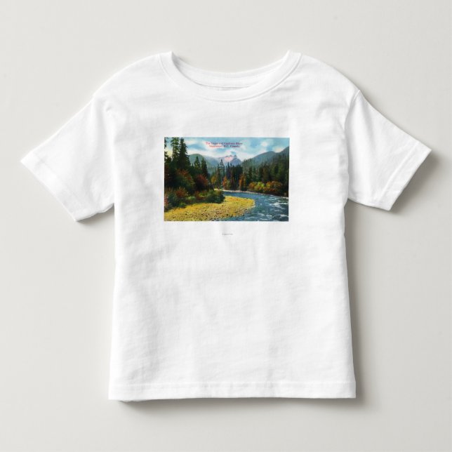 View of the Lions and Capilano River Toddler T-shirt (Front)