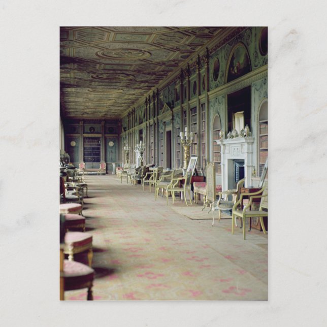 View of the Long Gallery Postcard (Front)