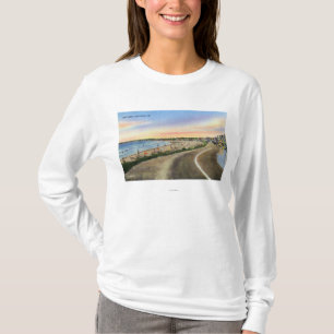 View of the Long Sands at York Beach T-Shirt