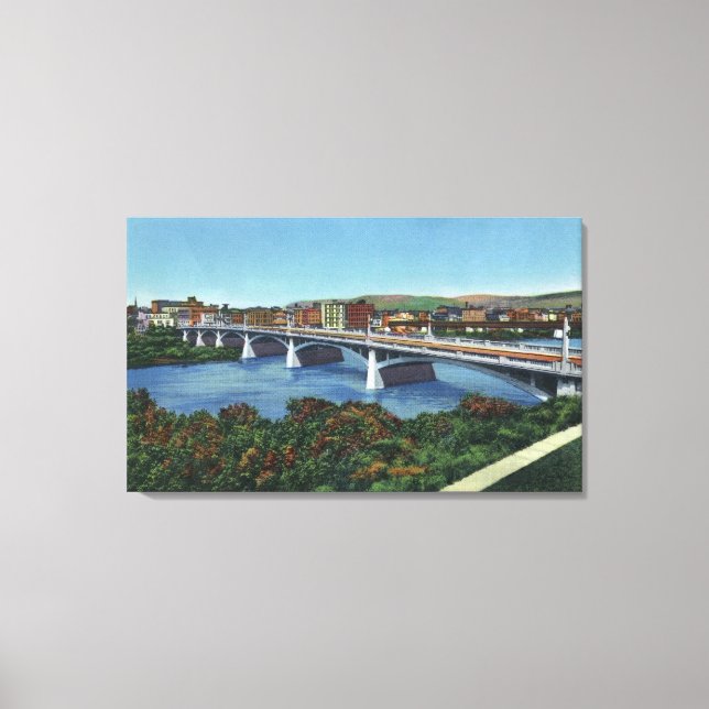 View of the Main Street Bridge Canvas Print (Front)