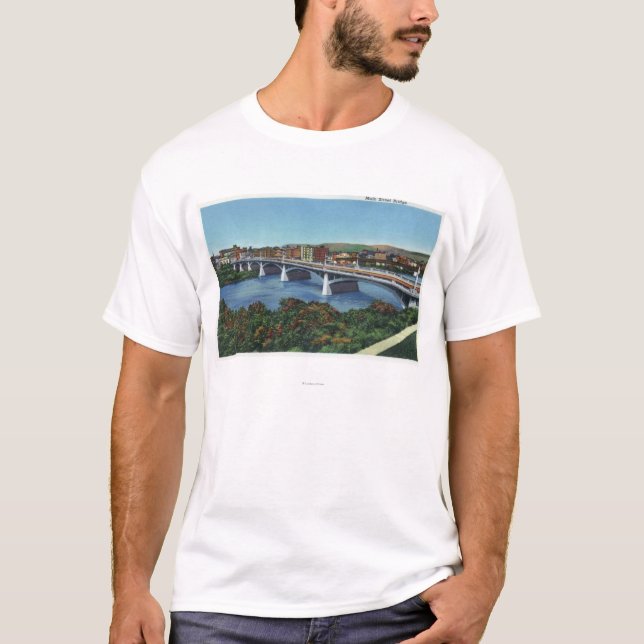 View of the Main Street Bridge T-Shirt (Front)