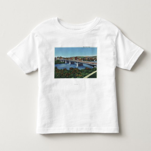 View of the Main Street Bridge Toddler T-shirt (Front)