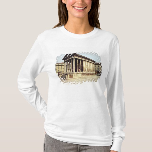 View of the Maison Carree, c.19 BC T-Shirt (Front)