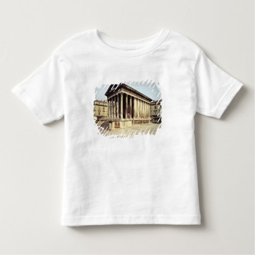 View of the Maison Carree c19 BC Toddler T_shirt