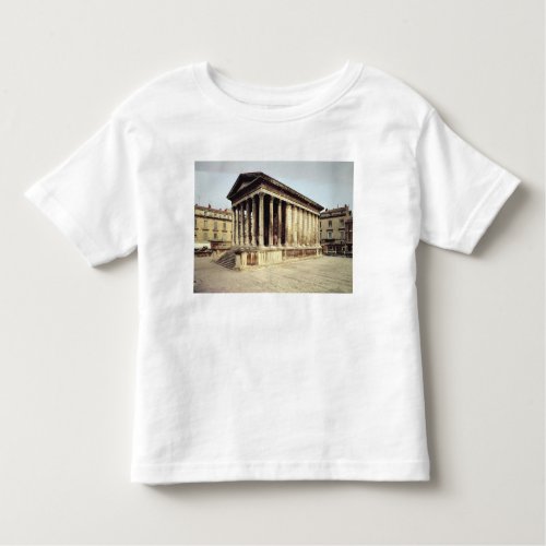 View of the Maison Carree c19 BC Toddler T_shirt