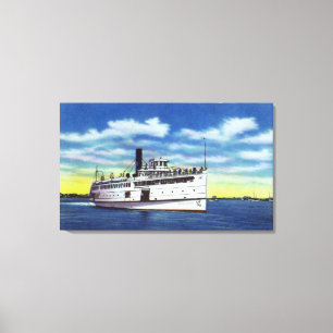 View of the Martha's Vineyard Steamer Canvas Print