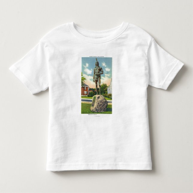 View of the Massasoit Statue # 2 Toddler T-shirt (Front)