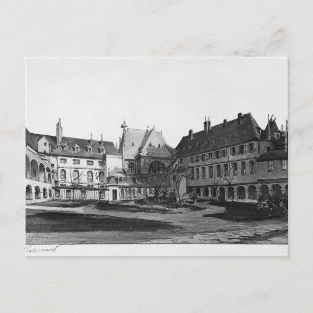 View of the Maternite Port-Royal the cloister Postcard (Front)